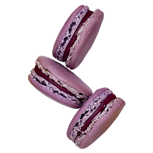 Macaron cassis